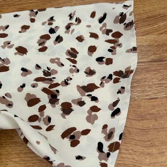 Piper & Scoot Cream Brown Maxi Dress S - Picture 8 of 15